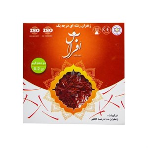 افراس زعفران سوپر نگین افراس - 0.2 گرم محصول