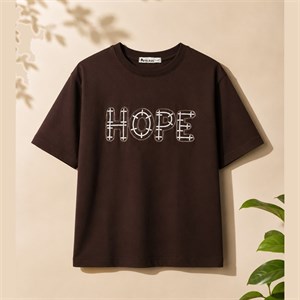 کراپ دخترانه HOPE شکلاتی