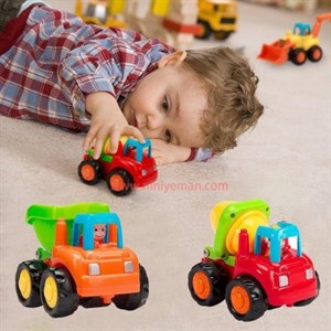 اسباب بازی نشکن ماشین راه سازی Huile Toys