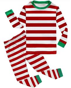 Boys and Girls Christmas Pajamas Cotton Bear Toddler Clothes Kids Pjs Sleepwear 
