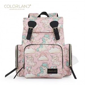 کوله پشتی سگک دار یونی کورن کالرلند Colorland