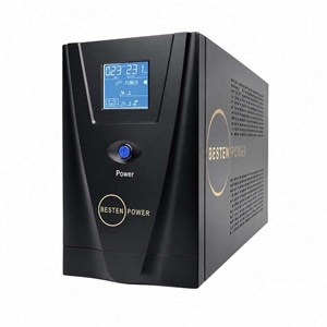 یو پی اس بستن پاور مدل BPO-600VA-9Ah با ظرفیت 600 ولت آمپر به همراه باتری داخلی