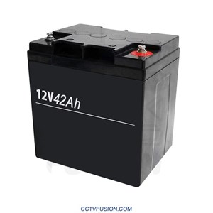 باتری UPS با ولتاژ 12 ولت و شدت جریان 42 آمپرساعت یونیک مدل 12v42ah