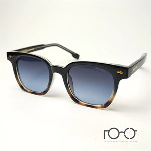عینک آفتابی موسکات MOSCOT کائوچو استات کد 1207 رنگ مشکی با لنز آبی سایه روشن