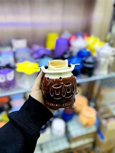 اسانس سوز لاکچری طرح گهواره ای گرد