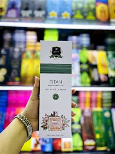 عود دست ساز آلوکیک ALAUKIK محصول کشور هندوستان با رایحه عطر تیتان (اسطوره) TITAN