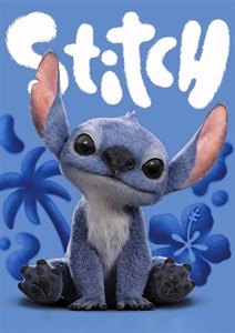 متال پوستر طرح Stitch کد N201