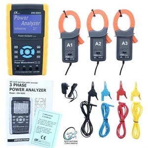 پاور آنالایزر تکفاز و سه فاز مدل DW-6093 لوترون