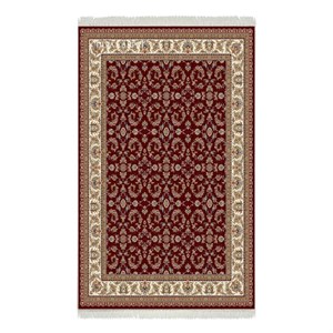 فرش ماشینی هیوا طرح کلاسیک R-113 لاکی ۷۰۰ شانه