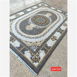 12متری فرش ماشینی 500شانه بی سی اف صدرا دودی، فرش عروس 