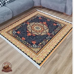 فرش ماشینی (چاپی) فرشینه مدرن مربع ضد پرز و ضد حساسیت a132 - 6 متری ارسال فوری- فرشینه نازگل
