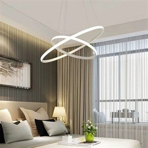 لوستر مدرن SMD دو حلقه 40*20