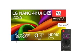 تلویزیون 75 اینچ هوشمند ال جی مدل NU840 (اندونزی) 2026