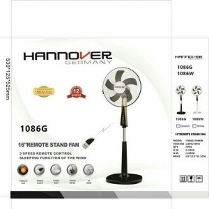 پنکه ایستاده برقی برند هانوور مدل 1086G
