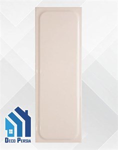 کاشی خاک‌سفید فخار 30x10 کالکشن دلامو کرم روشن براق