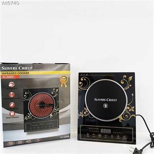 اجاق گاز تک شعله شیشه ای سیلور کرست مدل sc-9000R