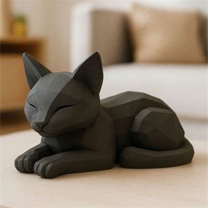 مجسمه دکوراتیو Lying Cat