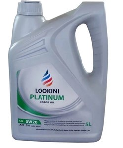 روغن موتور 0W20 SN لوکینی چهار لیتری کارتن چهارعددیجدید