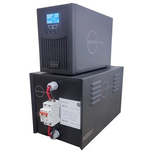 یو پی اس بستن پاور مدل BPONLINE-1000VA-ExtStd28Ah ظرفیت 1000 ولت آمپر به همراه باتری اکسترنال 28Ah