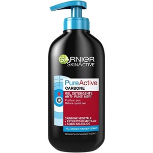 ژل شوینده صورت پوست چرب گارنیه حاوی شارکل Garnier Pure Active Intensive حجم 200 میلی لیتر