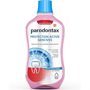 دهانشویه محافظت لثه پارودونتکس Parodontax Gencives Extra Fraiche حجم 500 میلی لیتر