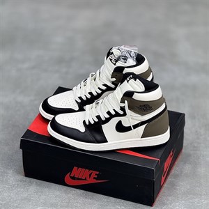 کفش نایک ایر جردن وان ساقدار دارک موکا Nike Air Jordan 1 High Dark Mocha