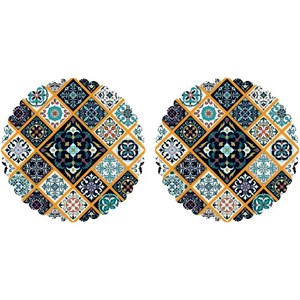 رومیزی مدل T4-42549 بسته 2 عددی | چند رنگ