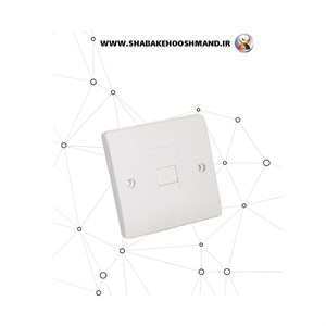 فیس پلیت تک پورت برند K-net مدل K-N1101