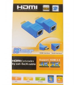 کابل افزایش طول اکستندر HDMI دی ام ۳۰ متری 