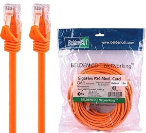 کابل شبکه بلدن CAT6 طول ۱۵ متر