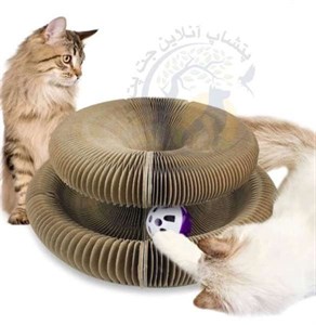 اسباب بازی و اسکرچر جادویی مخصوص گربه