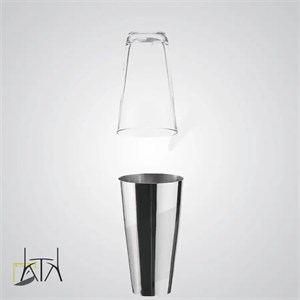 شیکر بوستون Glass-on-Tin موتا MOTTA