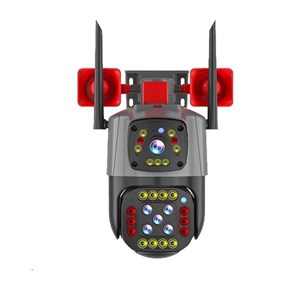 دوربین سیمکارتی 2 لنز آژیر دار v380 pro