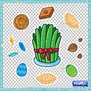 وکتور هفت سین نوروز لایه...