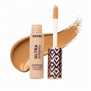 کانسیلر مایع ربوری مدل Ultra creamy شماره 04 برای انواع پوست حجم ۱۰ میلی‌لیتر جلوه رنگ مات و مخملی