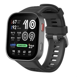 ساعت هوشمند 50 میلی متری امیزفیت مدل Bip Max با بند سیلیکونی