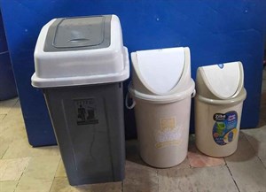 سطل زباله 40 لیتری بادبزنی