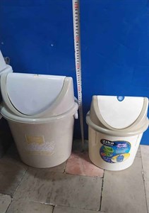 سطل زباله 15 لیتری بادبزنی