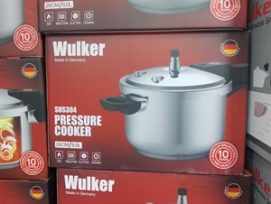 زودپز ۸ لیتری ولکر (Wulker) اصل آلمان | ظرفیت بالا و امنیت تضمین شده