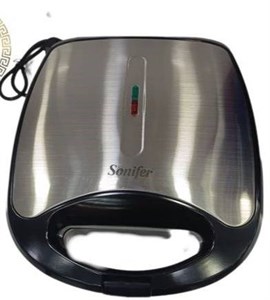 ساندویچ‌ساز برند سونیفر (Sonifer) مدل SF-6177 | بدنه استیل و صفحات نچسب