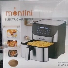 سرخ‌کن بدون روغن مونتینی (Montini) مدل LIFE6505 | ظرفیت ۸ لیتری و پنل لمسی