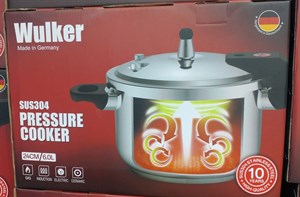 زودپز تک ۶ لیتری ولکر (Wulker) اصل آلمان | استیل ضدزنگ و ایمنی فوق‌العاده