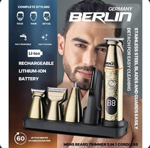 ریش‌تراش شارژی برلین (Berlin) مدل 1241