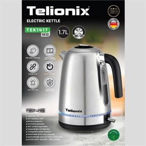 کتری برقی تلیونیکس (Telionix) مدل TEK1417 – سرعت و اصالت در آشپزخانه شما