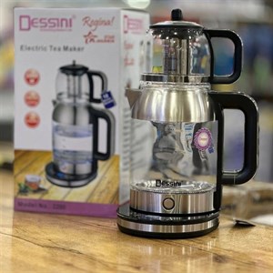 چای ساز دسینی مدل 2200 ظرفیت ۲.۵ لیتر با حالت گرم نگهدارنده