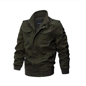 ZooYung Men's Casual Winter Cotton Military Jackets Outdoor Coat Windproof Windbreaker 