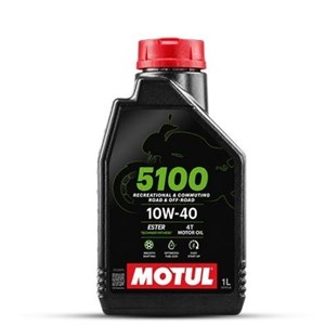 روغن موتور 5100 گرانروی 10W40 برند موتول MOTUL حجم 1 لیتر
