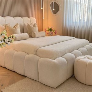 تخت خواب تدی دونفره مدل کفی فلزی جکدار VIP سایز 200160 سانتی متر