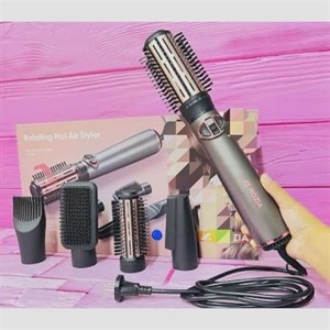 سشوار برس دار چرخشی 1000 وات روزیا مدل HC8116 5in1