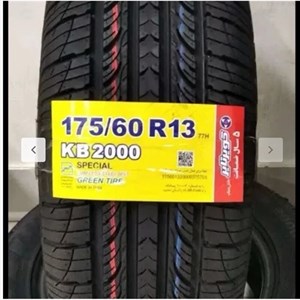 لاستیک پراید کویر پهن 175/60/13 مدل KB2000(یک حلقه)